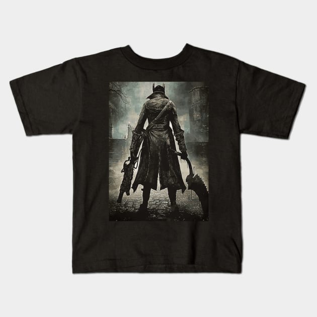 Bloodborne Kids T-Shirt by Durro